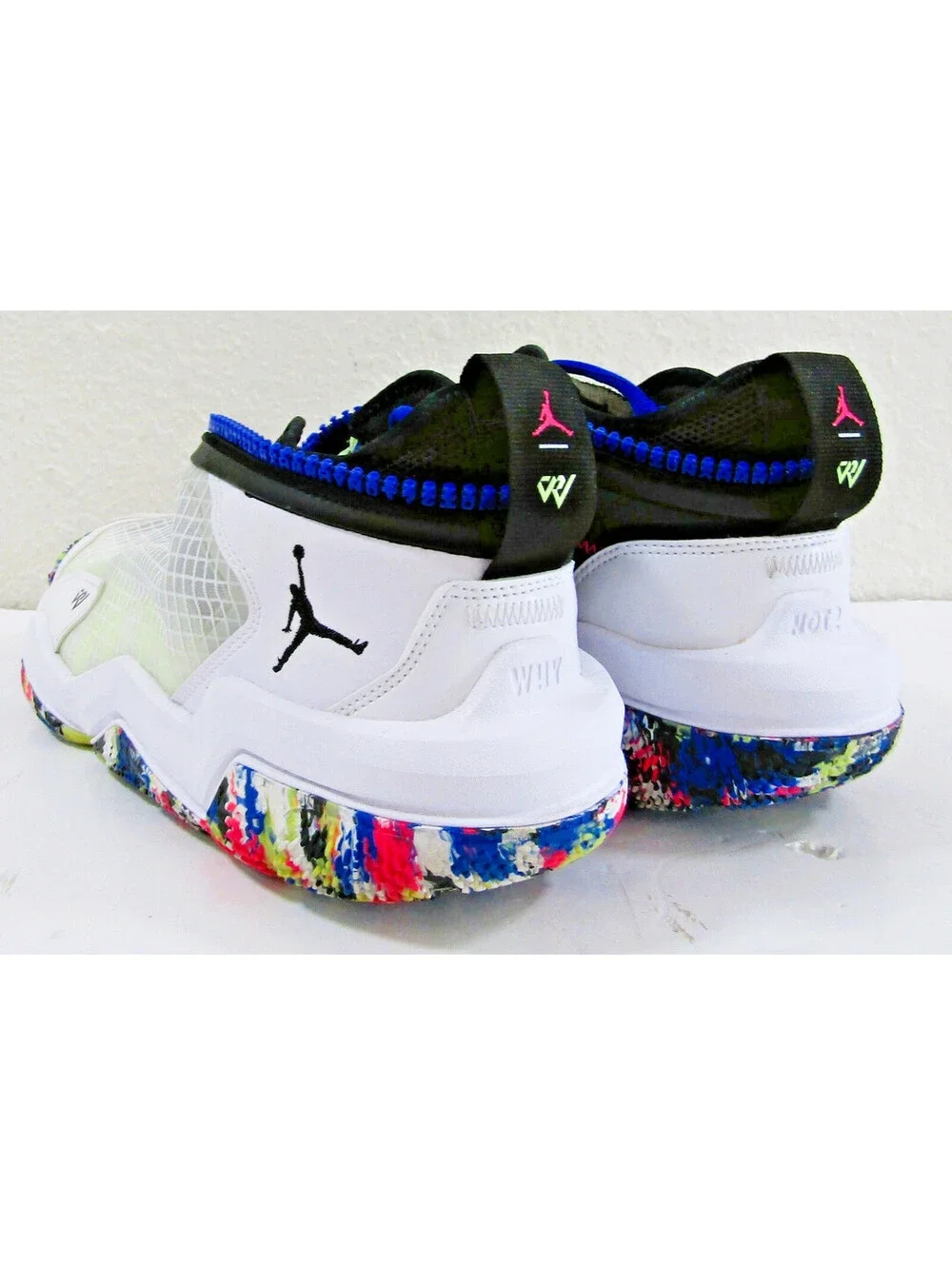 Jordan Why Not .6 White/Black Basketball Shoes 10.5 DO7189-101 with Box